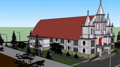 Dari Kapela Darurat Hingga Bangun Gereja: Cerita Pembangunan Gereja Boanawa