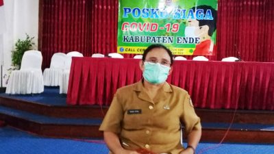 Juru Bicara Gugus Tugas Penanganan Covid-19 Kabupaten Ende, dokter Muna Fatma
