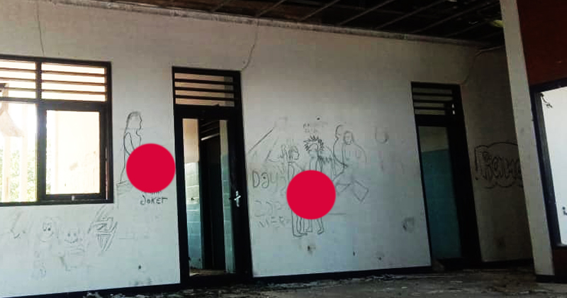 Mural Porno Bertebaran di Dinding Ruangan