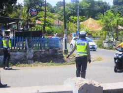 Operasi Rutin Satlantas Polres Ende, Jaring 40-an Kendaraan Dalam Sehari