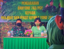 Danyonif 743, Andi Lulianto Kunker di Kompi C Ende