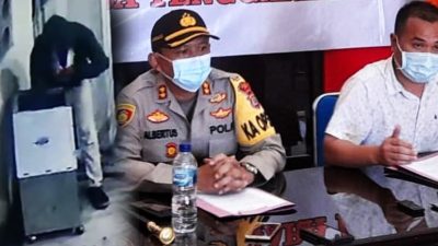 Pengungkapan Kasus Pembobolan Kotak Amal Masjid Simpang Lima oleh Polres Ende (16/11/20)