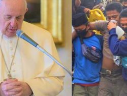 Paus Fransiskus Sampaikan Doa Untuk Korban Gempa Sulbar