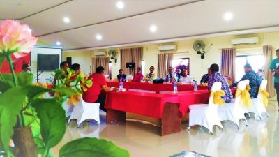 Pertemuan ketiga koalisi partai pengusung Marsel-Djafar (MJ) digelar di Hotel Syifa, Kota Ende (27/03/21)