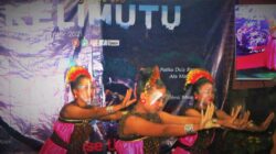 Atraksi tari oleh Sanggar Gerugiwa SMA Negri II Ende dalam penutupan Festival Kelimutu (17/09/21)