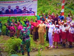 7 Liter per Menit, Melihat Pompa Hidran Bantuan TNI di Desa Kekandere