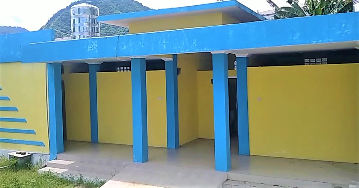 Salah satu toilet bersumber dari dana DAK tahun anggaran 2021 yang terletak di obyek wisata Pantai Kota Raja, Kota Ende