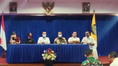 Rapat antara Pemerintah Kabupaten Ende dan Badan Pembinaan Ideologi Pancasila (BPIP) mempersiapkan kunjungan Presiden Jokowi (11/5/22)