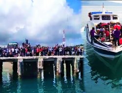Persebata dan Fans Antar Perse Pulang, Airmata Tumpah di Pelabuhan Lembata