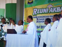 Misa Syukur Awali Puncak Acara HUT Frateran Ndao, Ende