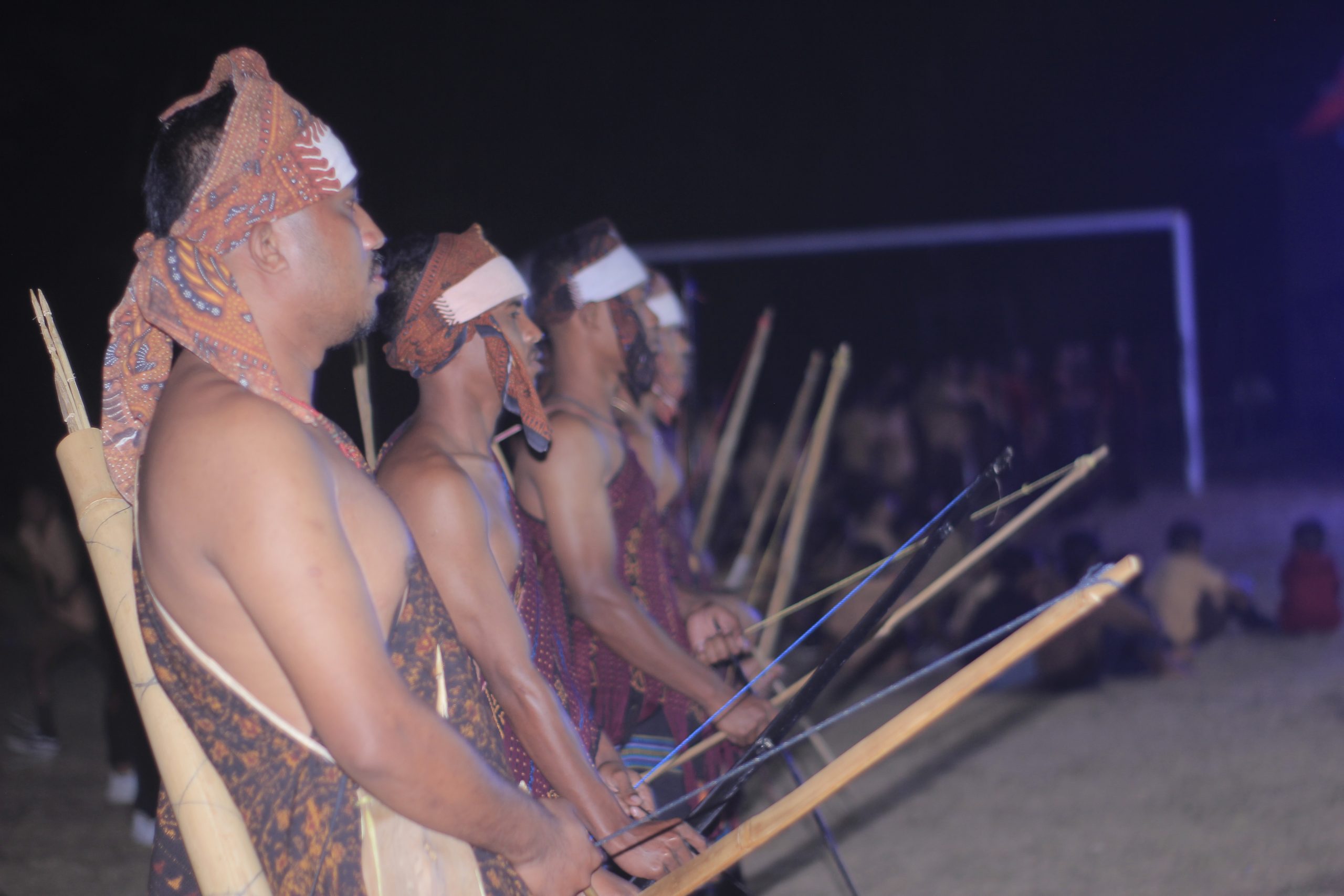 Prajurit Ana Fua dalam festival Marilonga