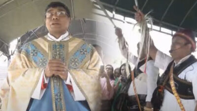 Ja’i Ngada Antar Mgr Paulus Budi Kleden ke Misa Tahbisan Uskup Agung Ende