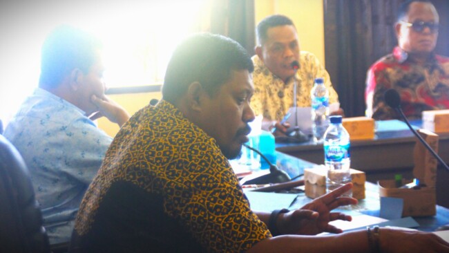 Situasi rapat perdana Dewan Perwakilan Rakyat Daerah (DPRD) Ende, Rabu, 8 September 2024