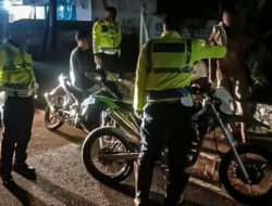 Puluhan Remaja Kota Ende Terjaring Razia Balap Liar, 8 Unit Motor Diamankan Polisi