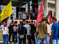 PMKRI Ende Gelar Demonstrasi Tolak Proyek Geothermal