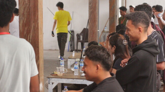 Antusiasme penonton pertandingan billiard turnamen Ende Baru Cup tahun 2026 (Minggu, 22/03/26)