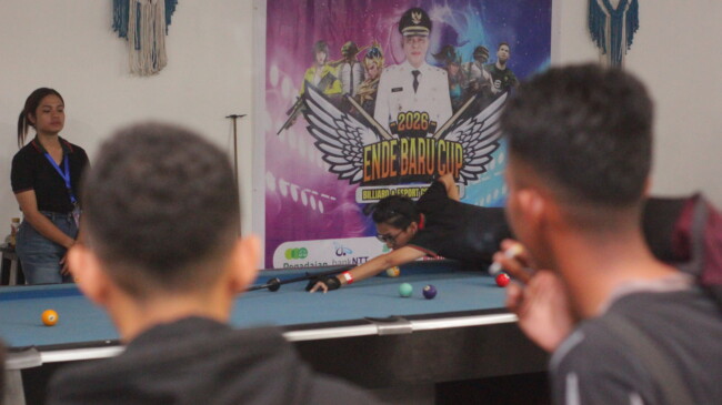 Pertandingan Billiard turnamen Ende Baru Cup tahun 2026 (22/03/26)