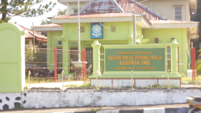 Kantor Satuan Polisi (Satpol) Pamong Praja Kabupaten Ende, Jalan Eltari, Kota Ende (14/05/26)